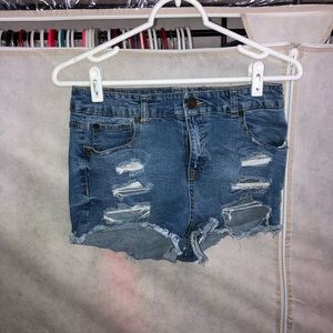 Jean shorts